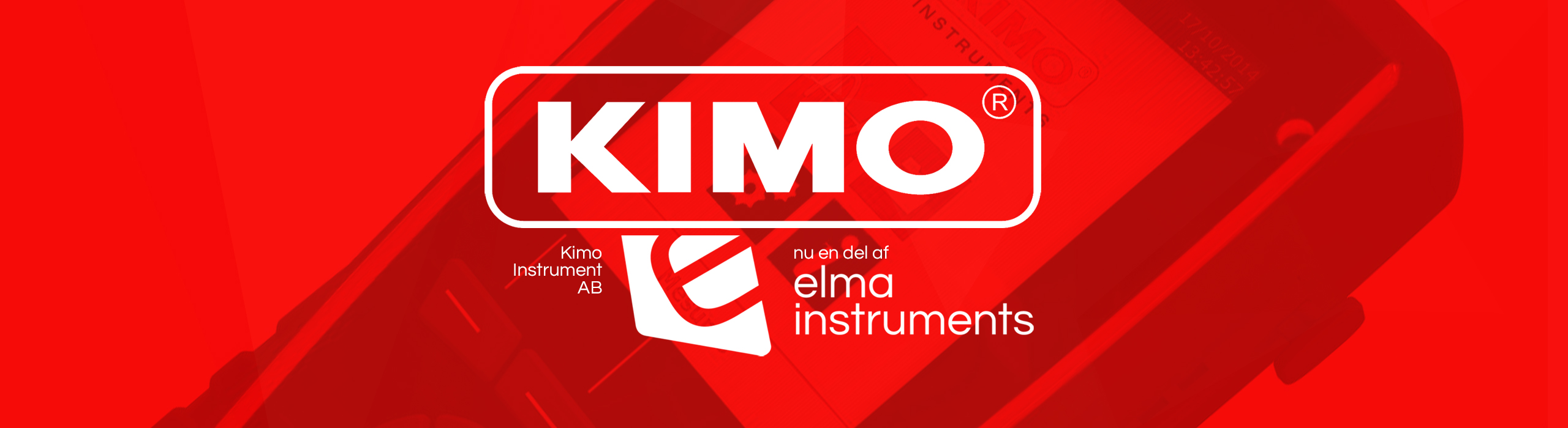 Elma Instruments overtager Kimo Instrument